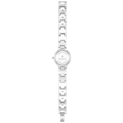 Monarchic® Watch - Cosmopolitan - Coco Edition - Silver link watch back view
