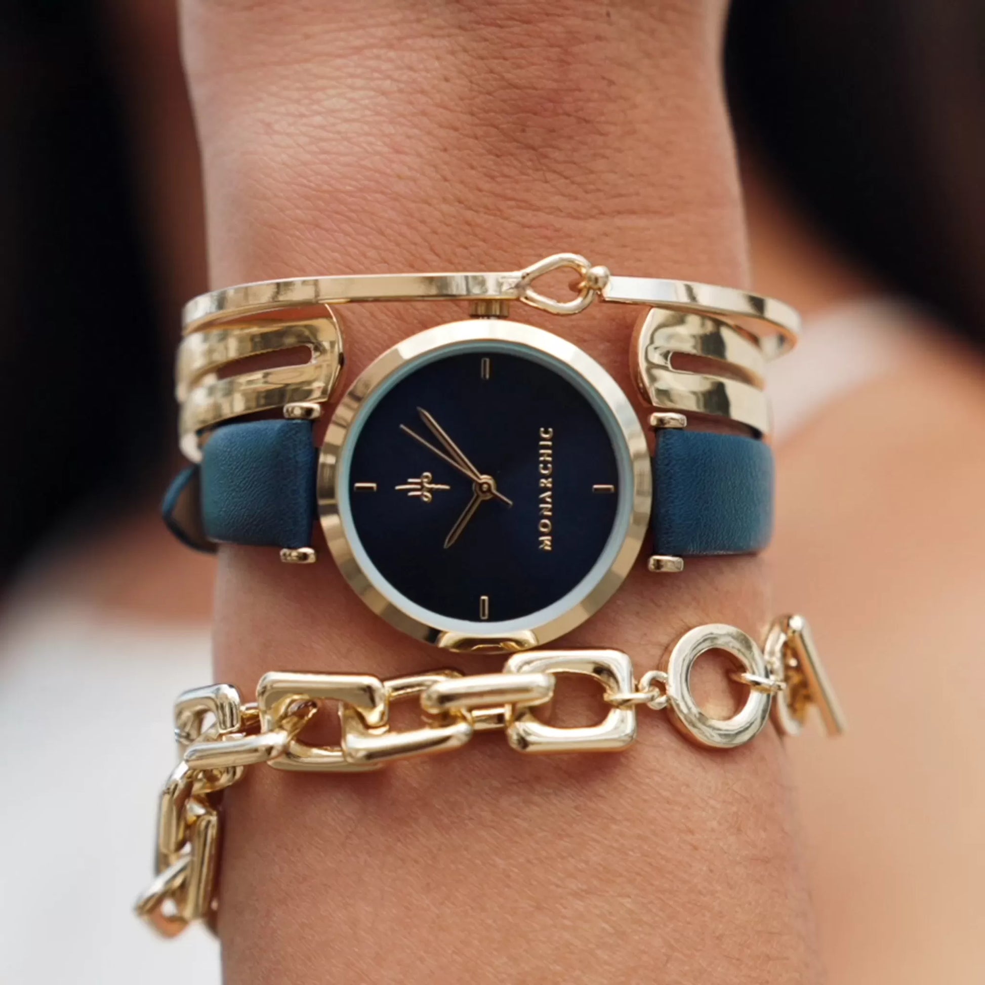 Navy blue watch womens new arrivals